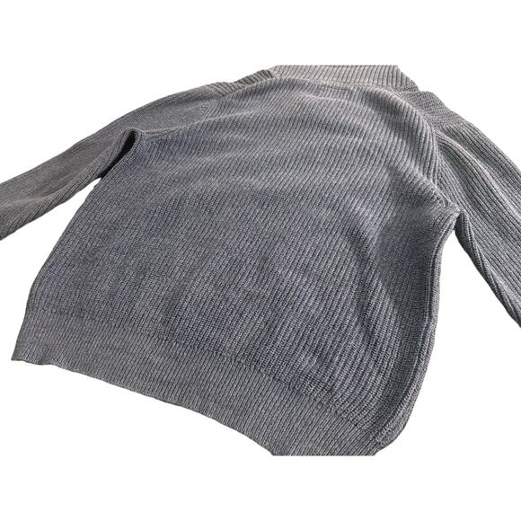 Original Vintage Weatherproof Sweater Mens LG Navy Blue Knit Turtleneck - Picture 6 of 10